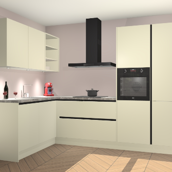 Magnolia greeploze keuken Cognac 100563