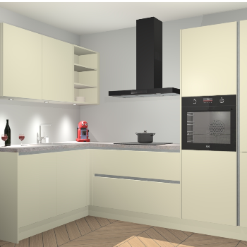 Magnolia greeploze keuken Cognac 100566