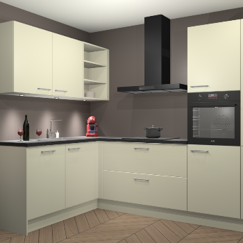 Magnolia keuken Cognac 100570