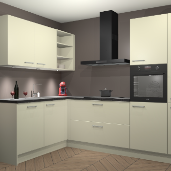 Magnolia keuken Cognac 100571