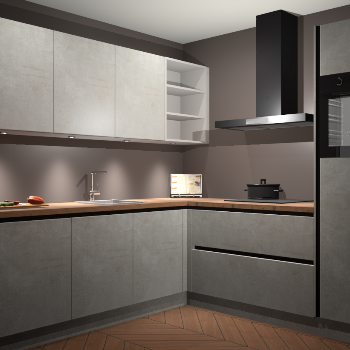 Beton Opal greeploze keuken Luanda 101687