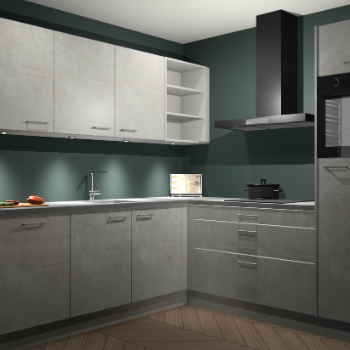 Beton Opal keuken Luanda 101708