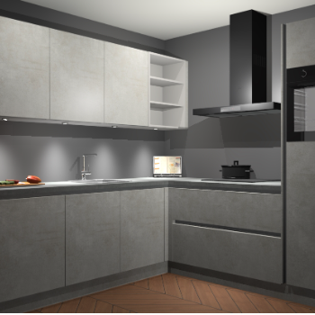 Beton Opal greeploze keuken Luanda 101709