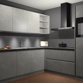 Beton Opal greeploze keuken Luanda 101715