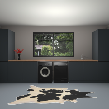 Onyxgrijze greeploze waskamer Brunei 102018