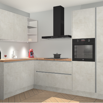 Beton Opal greeploze keuken Cognac 99997