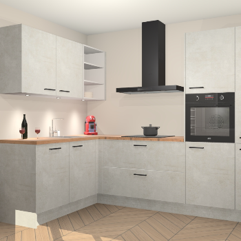 Beton Opal keuken Cognac 99998