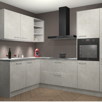 Beton Opal keuken Cognac 100498