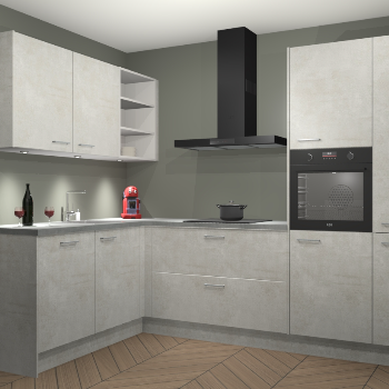 Beton Opal keuken Cognac 100499