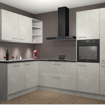 Beton Opal keuken Cognac 100504