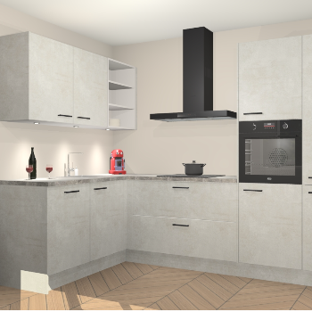 Beton Opal keuken Cognac 100513