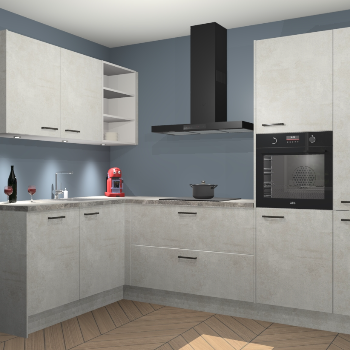 Beton Opal keuken Cognac 100514
