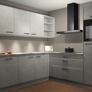 Beton Opal keuken Luanda 101722