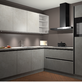 Beton Opal greeploze keuken Luanda 101724