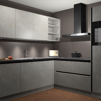 Beton Opal greeploze keuken Luanda 101736