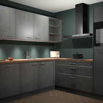 Beton Parelgrijs keuken Luanda 101767