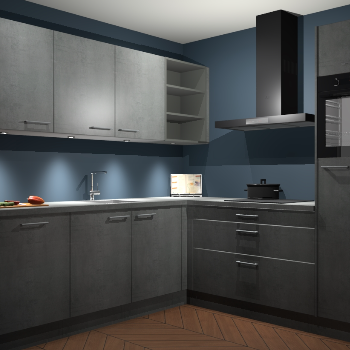 Beton Parelgrijs keuken Luanda 101772