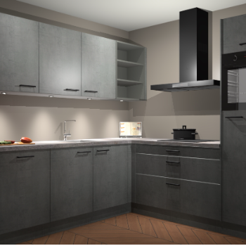 Beton Parelgrijs keuken Luanda 101793