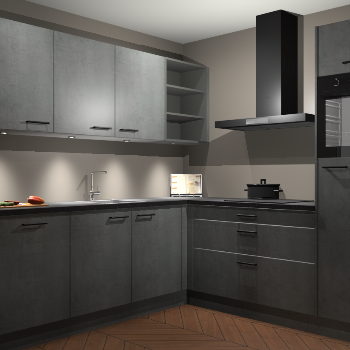 Beton Parelgrijs keuken Luanda 101799