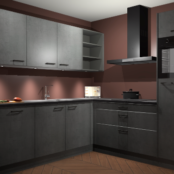 Beton Parelgrijs keuken Luanda 101800