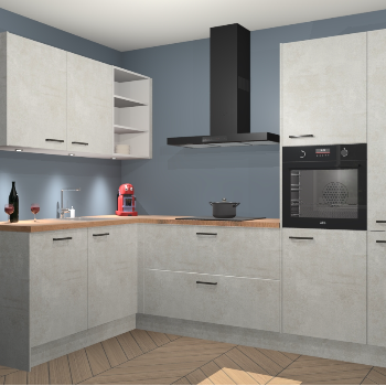 Beton Opal keuken Cognac 102138