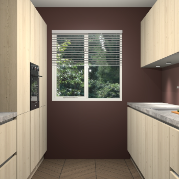 Vuren greeploze keuken Siena 99309