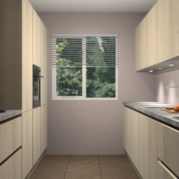 Vuren greeploze keuken Siena 99312