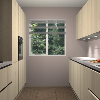 Vuren greeploze keuken Siena 99318