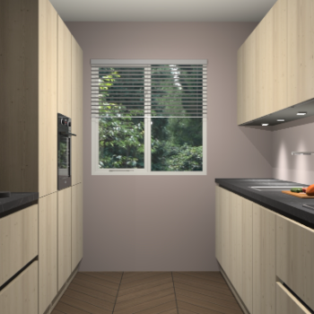 Vuren greeploze keuken Siena 99352