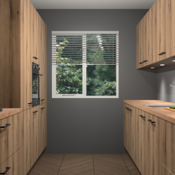 Goud Eiken keuken Siena 99634