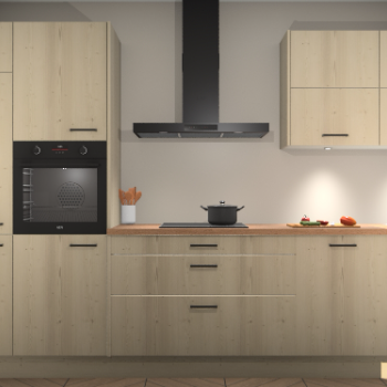 Vuren keuken Parijs 100043