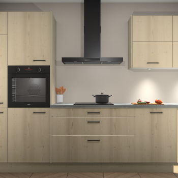 Vuren keuken Parijs 100105