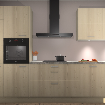 Vuren greeploze keuken Parijs 100126