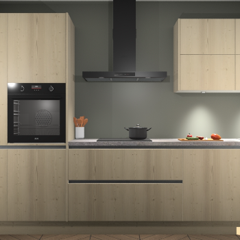 Vuren greeploze keuken Parijs 100175