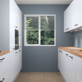 Sneeuwwitte hoogglans keuken Siena 100049