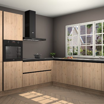 Madera natuur greeploze keuken Casablanca 102228