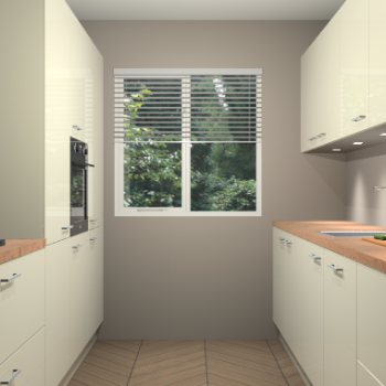 Magnolia hoogglans keuken Siena 100306