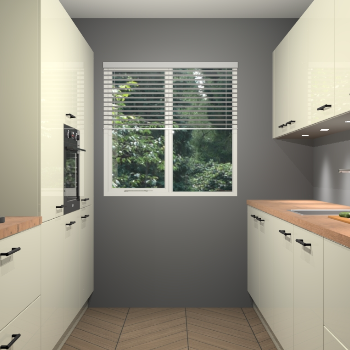 Magnolia hoogglans keuken Siena 100308