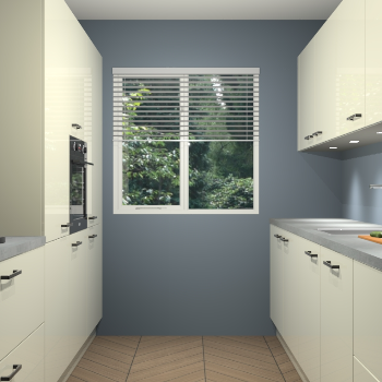 Magnolia hoogglans keuken Siena 100383