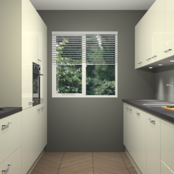 Magnolia hoogglans keuken Siena 100389