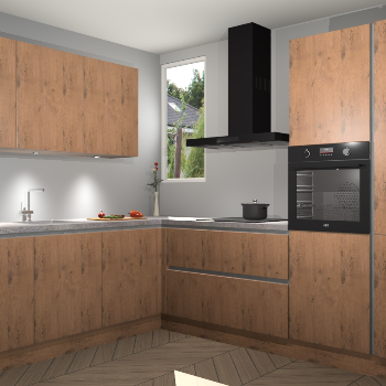 Astoria Eiken greeploze keuken Buenos Aires 102044