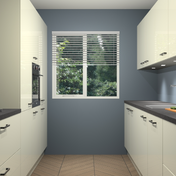 Magnolia hoogglans keuken Siena 100393