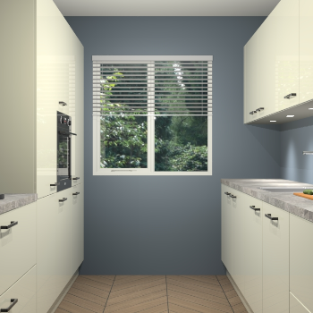 Magnolia hoogglans keuken Siena 100407