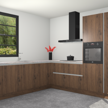 Noten greeploze keuken Porto 101376