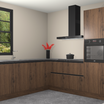 Noten greeploze keuken Porto 102274