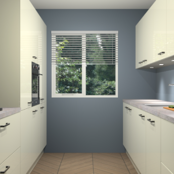 Magnolia hoogglans keuken Siena 100426