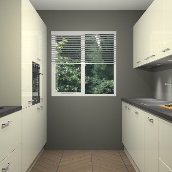 Magnolia hoogglans keuken Siena 100431