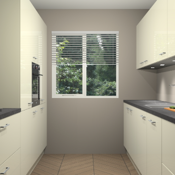 Magnolia hoogglans keuken Siena 100434