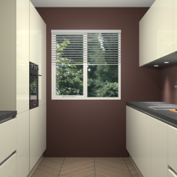 Magnolia hoogglans greeploze keuken Siena 100445