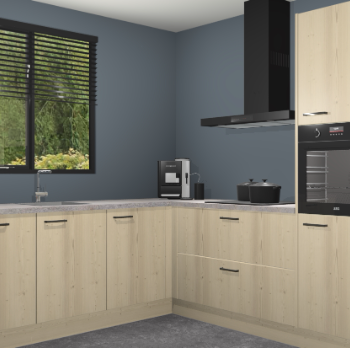 Vuren keuken Porto 102307